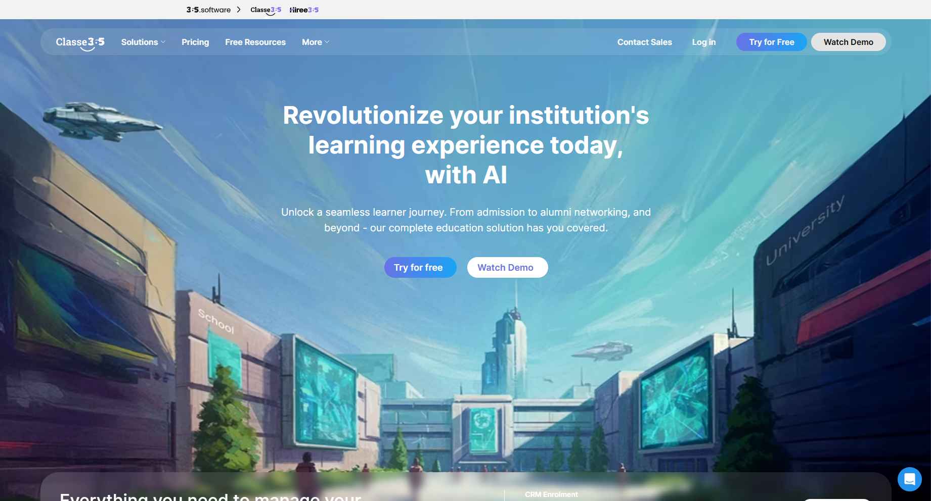 Classe365 project preview